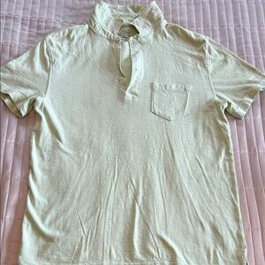 J. Crew Light Green Polo Shirt